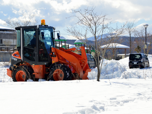 除雪機の写真